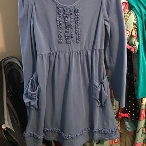 Smocked Candy Light Blue Dress